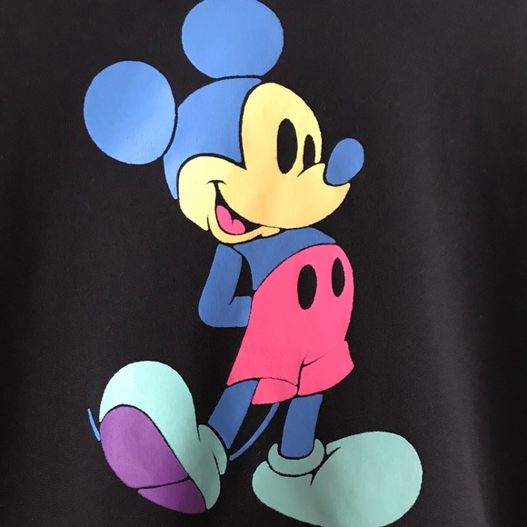 Neff X Disney Collection Mickey Mouse Black Hoodie - Picture 2 of 6